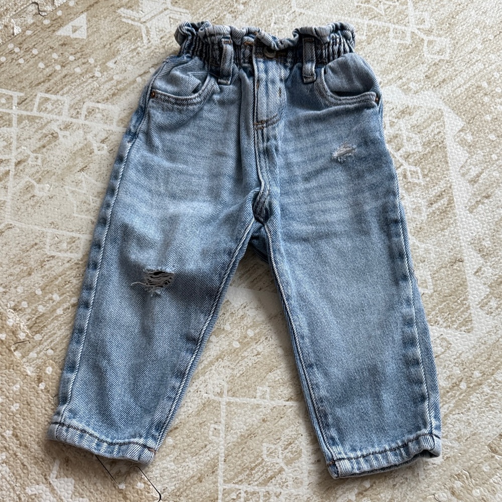 ZARA Kids | Stylish Blue Jeans, size 12-18m